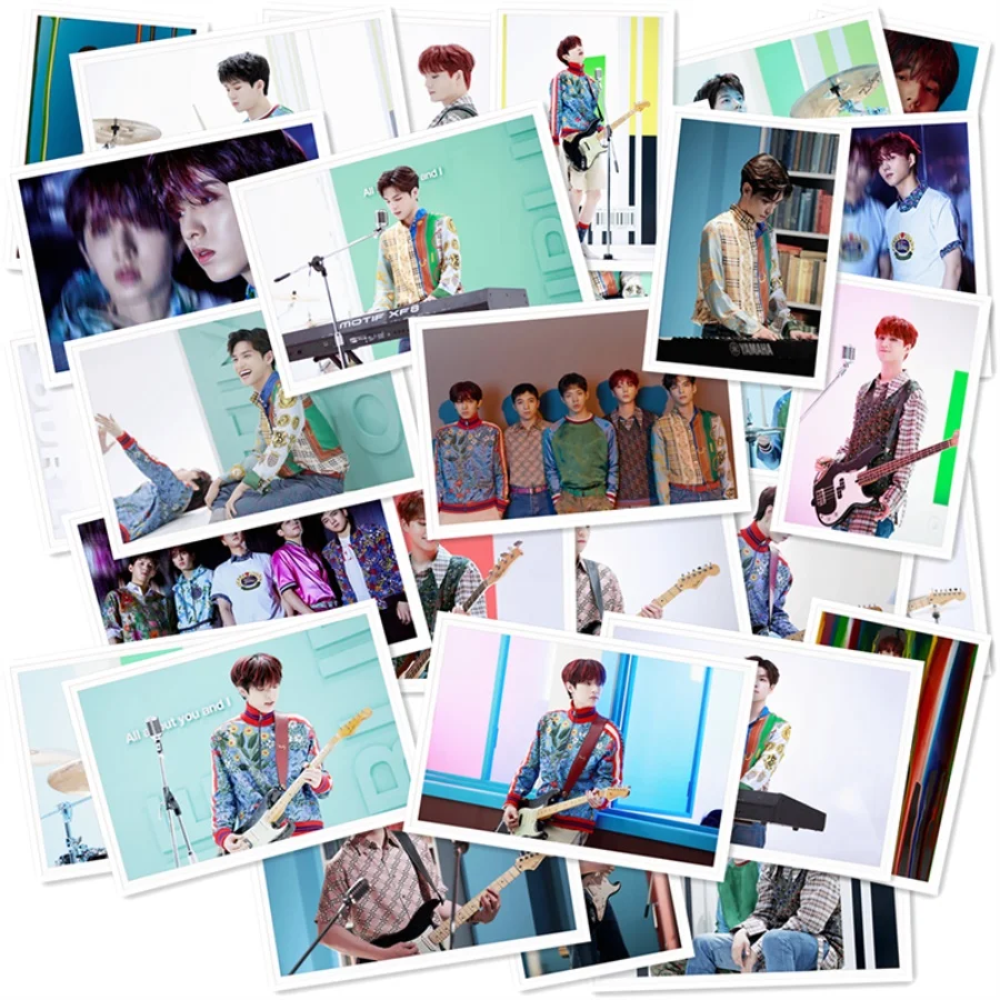 DAY6 The Book of Us Gravity HD Photocard Collective Cards Brian Kang Jae Polaroid Lomo Photo Cards 40pcs/set