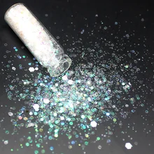 1 шт. прозрачная разноцветная бутылка с детритом лечение онихомикоз параониксия инфекция травяные ногти Здоровье Красота аксессуары