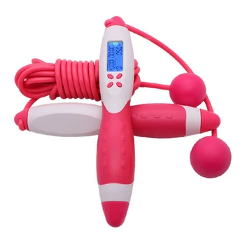

Hot AD-Jump Rope Digital Counting Speed Jumping Rope Counter for Indoor and Outdoor Fitness Boxing Training Adjustable Weighted