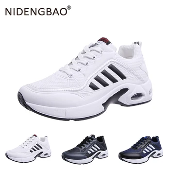 

Running Shoes For Men Lightweight Outdoor Sport Shoes Men Air Sole Breathable Training Fitness Shoes Black White Men Footwear