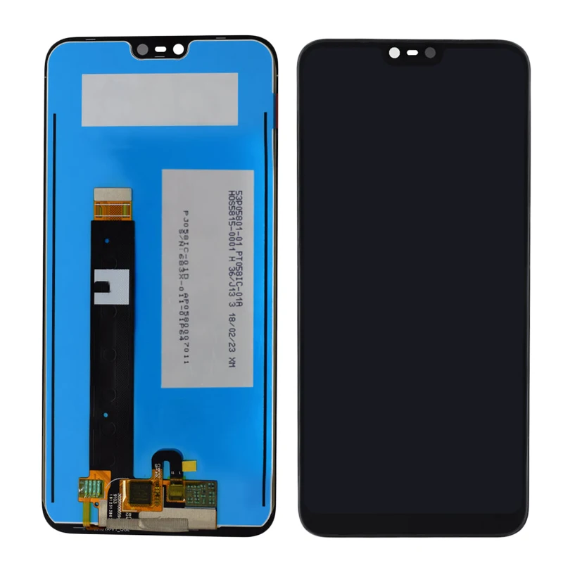 

Original For Nokia 6.1 Plus LCD Display With Touch Screen Assembly For Nokia X6 Display Screen Glass Combo With Tools 5.8"