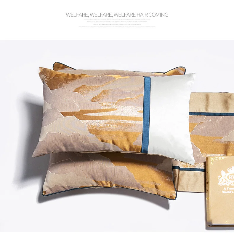 Throw Pillows Cushion Cover High Precision Jacquard Decorative Cushion Pillow Case For Sofa Bed Decoration Cushions Pillowcase