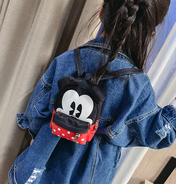 

2019 Spring New Style CHILDREN'S Bag Diversity Changed-Hand-Double Back-Wallet Diversity CHILDREN'S Backpack Fashion