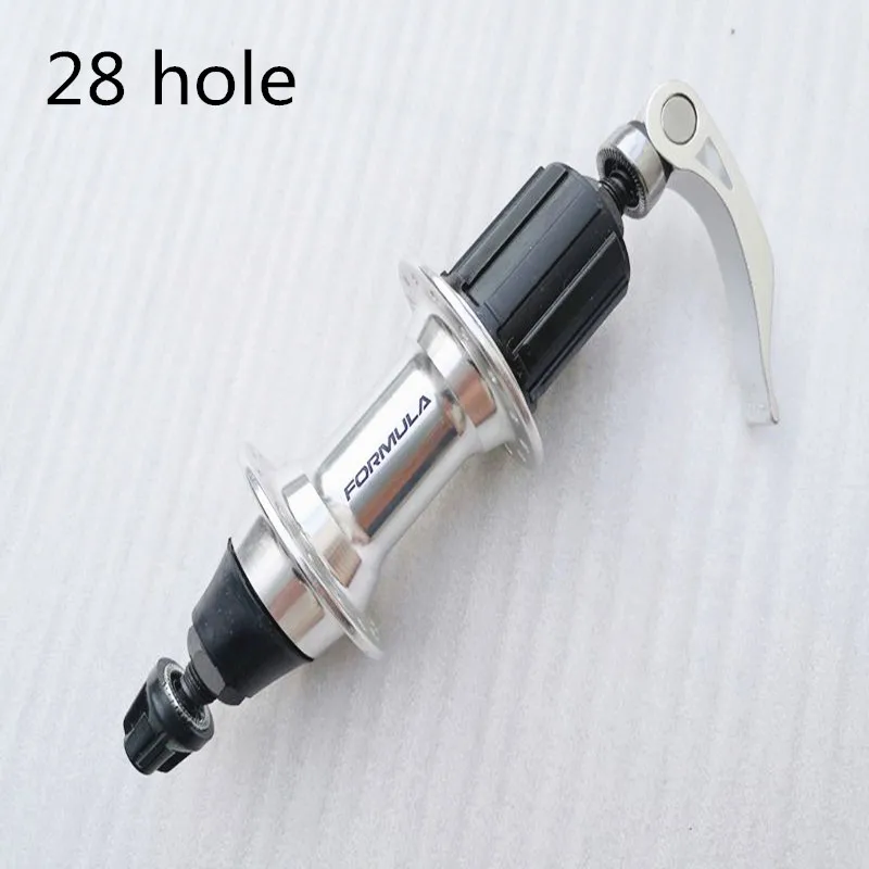silver Rear 28-135mm Втулка для дорожного велосипеда спереди и сзади Quick Release 20/28 отверстий 74/135 мм ступицы дорожный портативный складной велосипед езда на велосипеде велосипед складной мини-камера для автомобиля мотоцикла Запчасти - Цвет: silver Rear 28-135mm