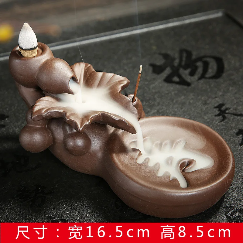New Humidifier Quemador De Incienso Perfume Furnace Ceramic Sandalwood Incense Finance Rolling Indoor Channel Decoration