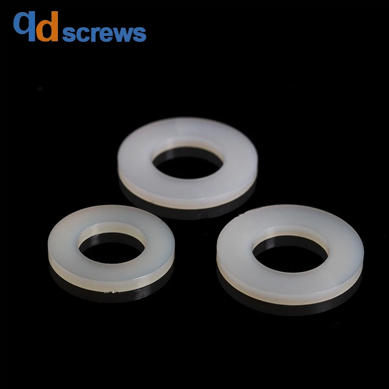 PA66 M2M2.5M3M4M5M6M8M10M12M14M16M20 Plastic Nylon Flat Gasket