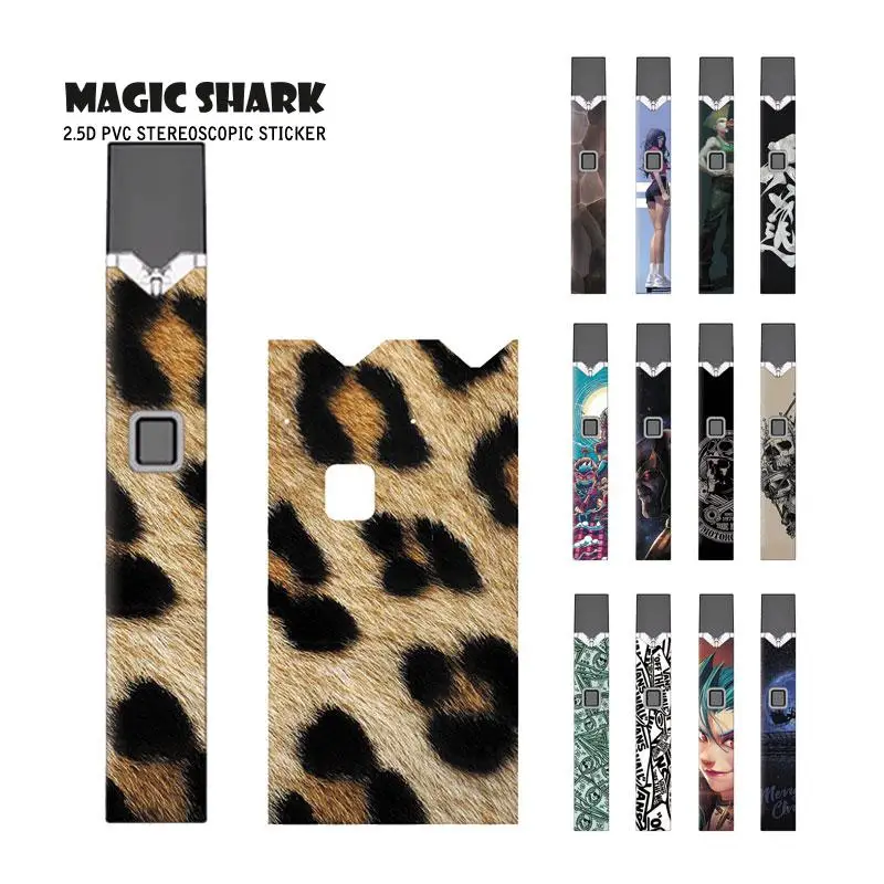 

Magic Shark Defensive Money Dollar Leopard Fighter Jinx Money PVC Sticker Wrap Film Cover Case for OVNS Zorro
