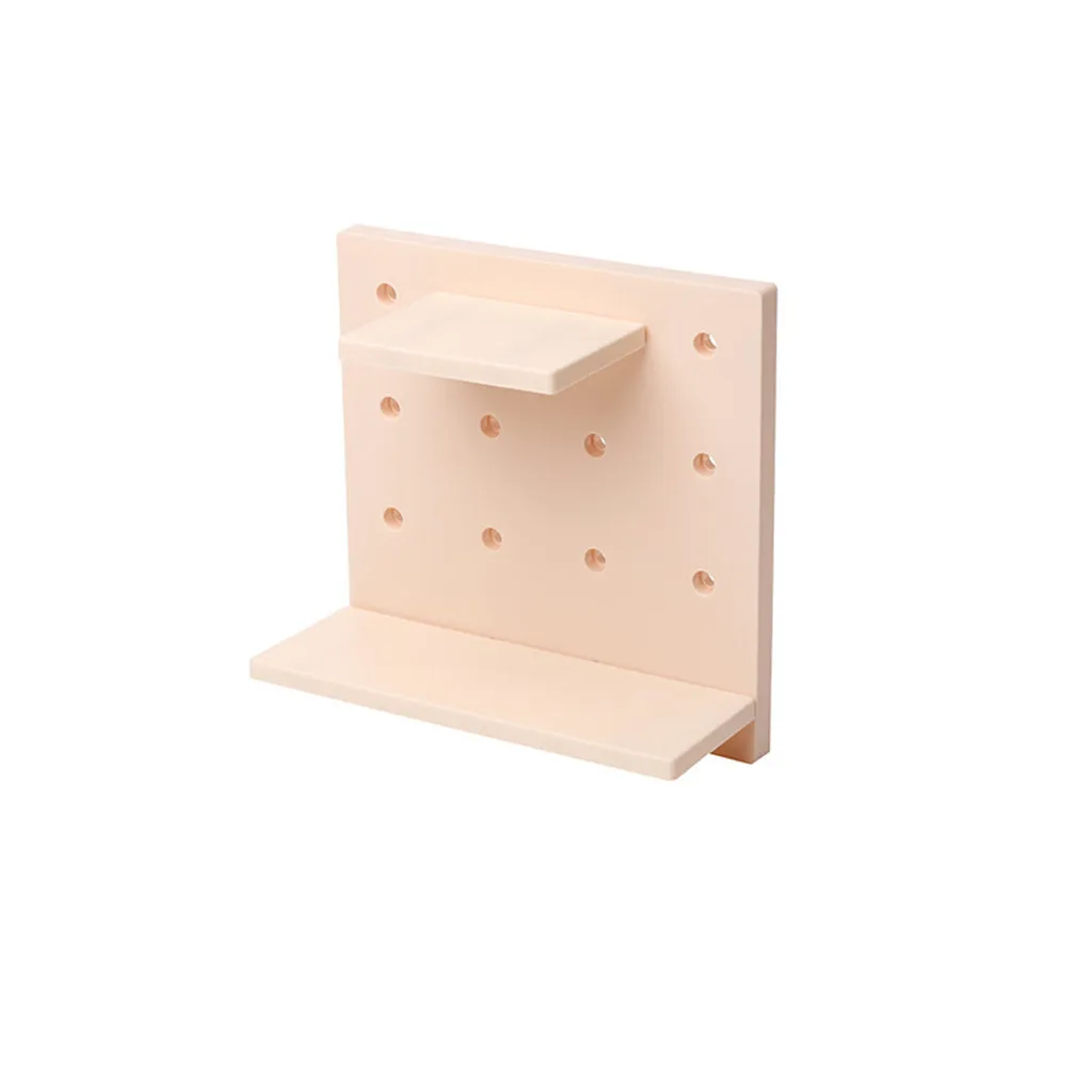 Пластиковый домик стиль склад-хралилище подставленное к стене стойка брелок для ключей крючки Туалет кухонная стойка Настенный Органайзер держатель споншудер# 15F