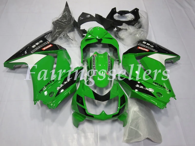 Литье под давлением мотоцикл ABS Обтекатели комплект подходит для kawasaki Ninja 250R EX250 2008 2009 2010 2011 2012 2013 глянцевый синий