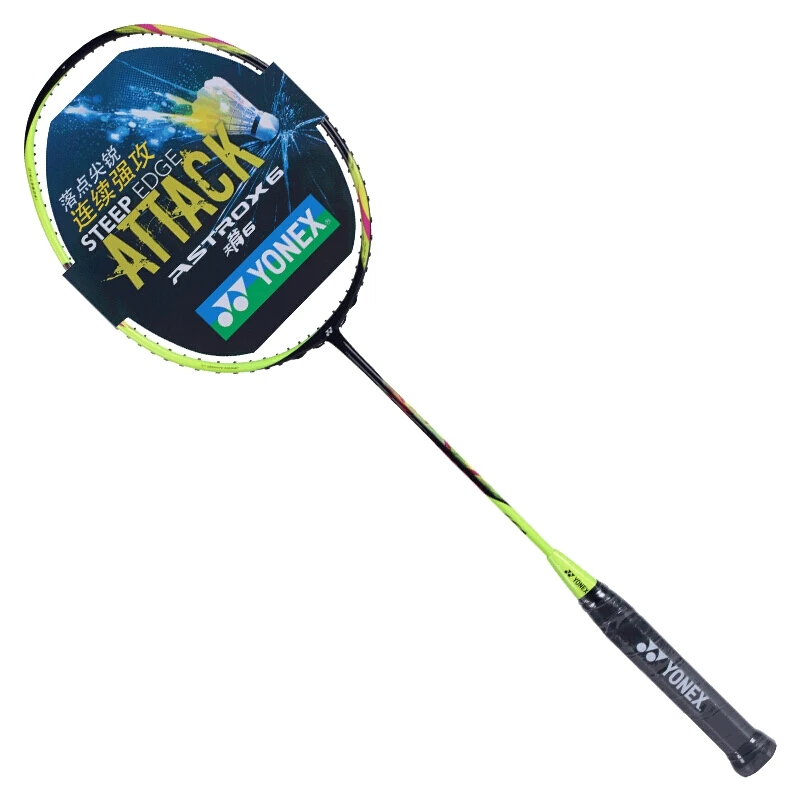 Оригинальная профессиональная ракетка для бадминтона Yonex Astrox 6 7 9 высокая Tennison