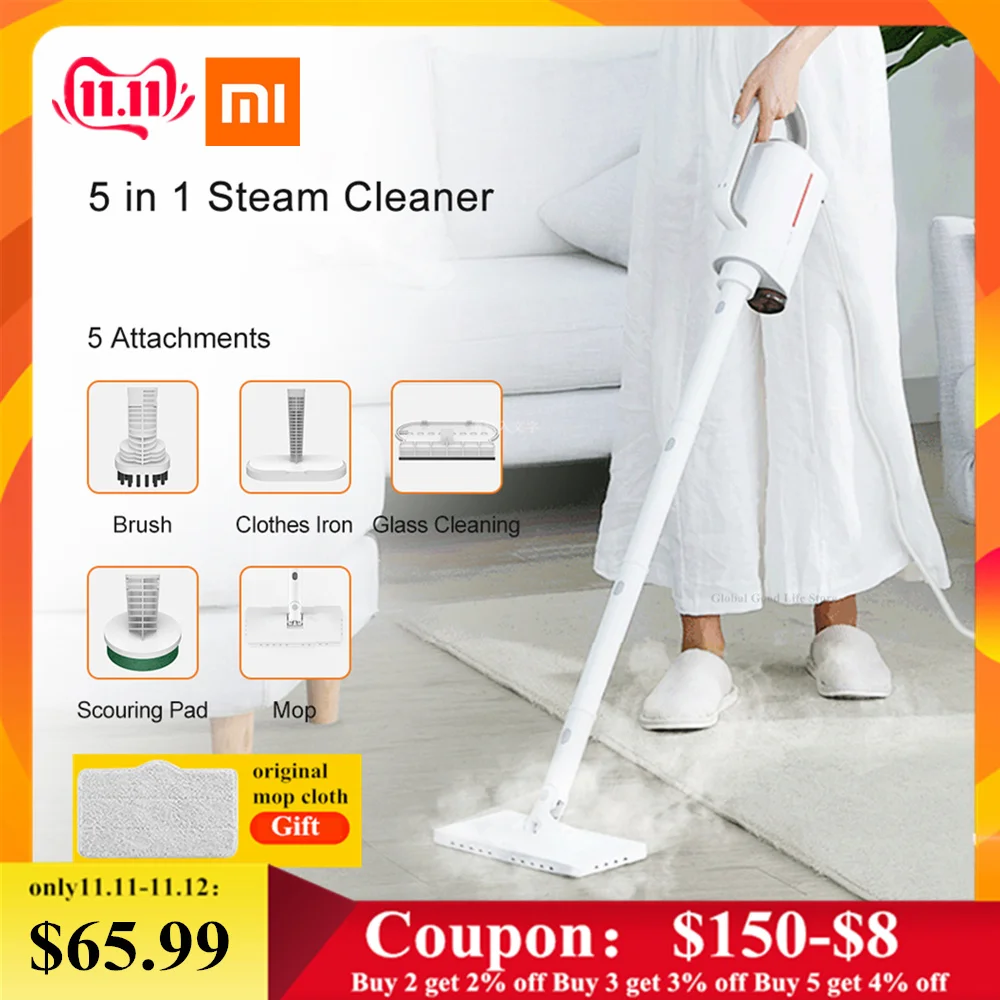 Kaufen Xiaomi Deerma DEM ZQ600 Staubsauger Multifunktions Haushalt Staubsauger Aspirador 5 Anhänge Form Von Xiaomi Youpin