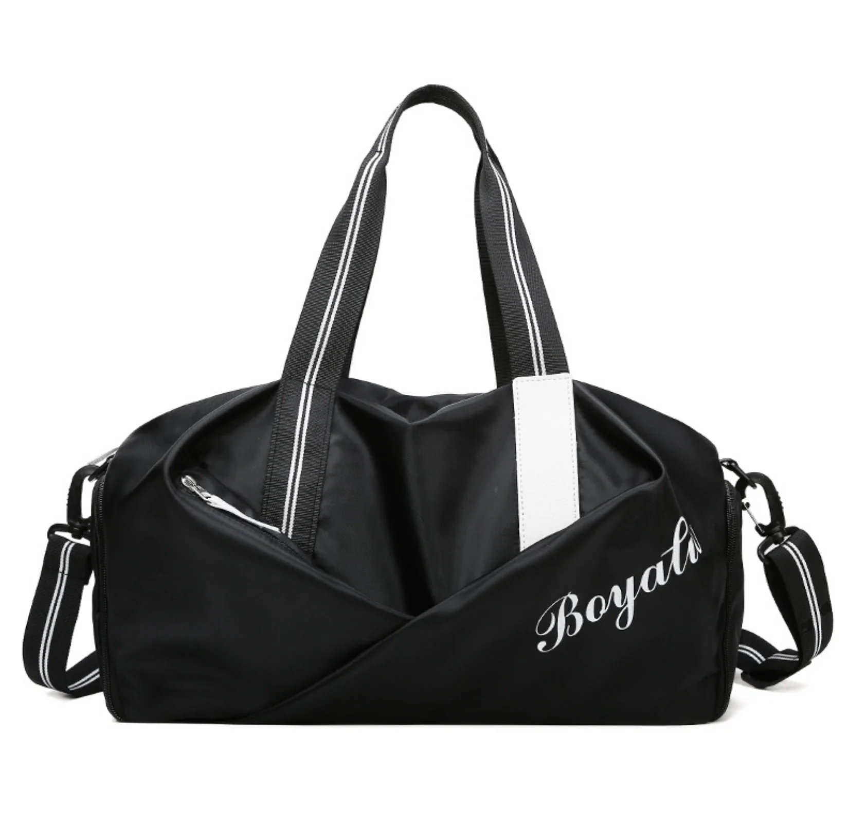 Fitness Bag Black Gym Bag Women Shoe Compartment Waterproof Sport Bags for Fitness Training Yoga Men Gym Bags For Training Bag