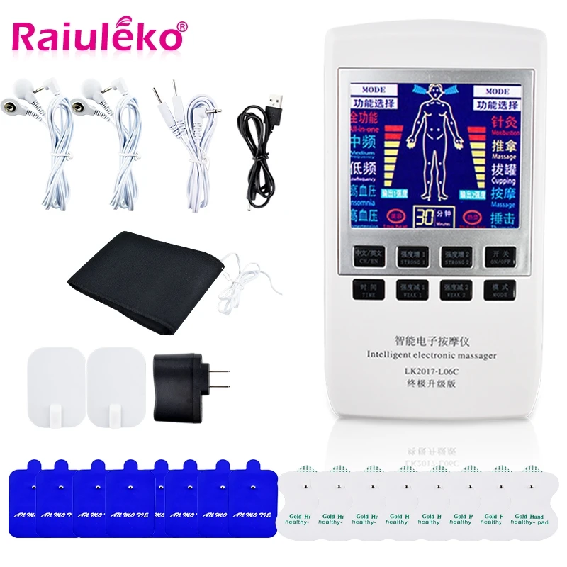 Electrical Muscle Relax Tens Acupuncture Stimulator Massager Machine X