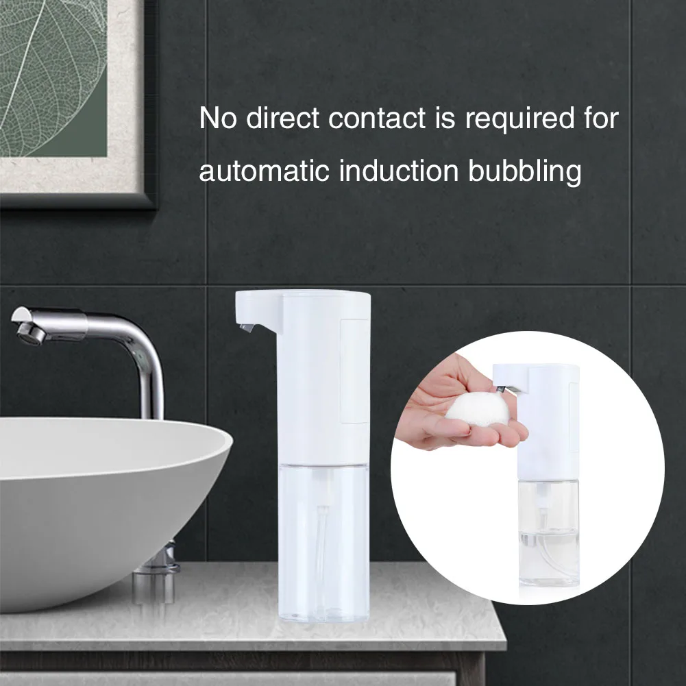 

100ml Modern Hand Washer Foaming Restaurant Infrared Induction Automatic Soap Dispenser Touchless Household Bathroom Accessories