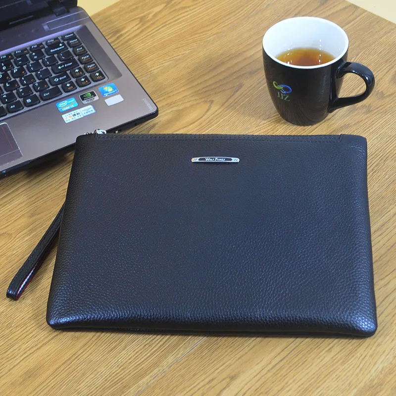 

New Genuine Leather Men's Bags for Men's Large-capacity Leisure Business Handbags In 2019