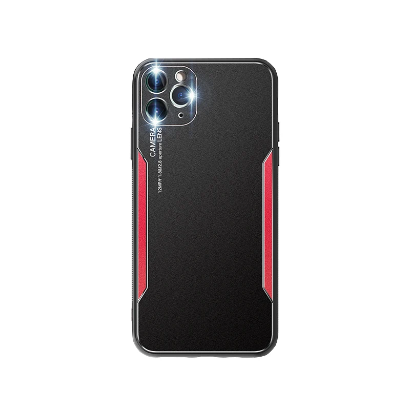 Для Iphone X Xr Xs 11 Pro Max чехол металлический задний корпус жесткий для 6 6s 7 8 Plus