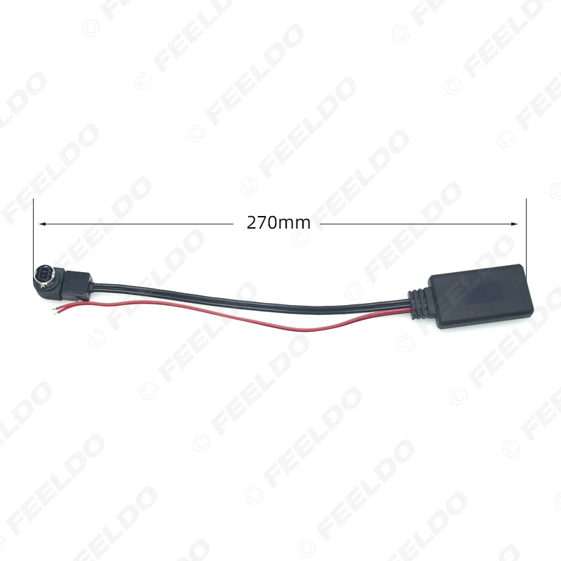 FEELDO 5 шт. автомобильный аудио Беспроводной модуль Bluetooth приемник Музыка адаптер для Alpine 121B 9857 9886 117 радио подключения к разъему AUX# HQ6191