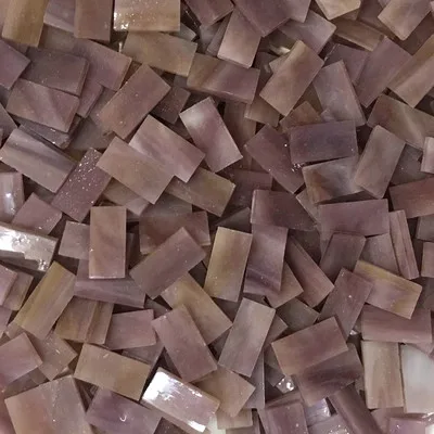 B 100g Irregular Mosaic Tile Glass Art Glass Mixed Color DIY Crafts Wall Handmade Candlestick Glass Mosaic Candle Holder Materials - Цвет: B