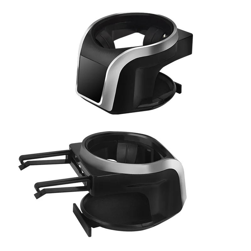 Автомобильный держатель для бутылки с напитками, держатель для чашки в автомобиле, держатель для чашки, подставка для автомобиля, магнитный держатель для мобильного телефона, держатель для чашки - Название цвета: Серебристый