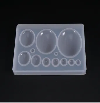 

Gemstone patch mold time gemstone decorative ornaments silicone Resin mold Handmade Pendant Jewelry Tools