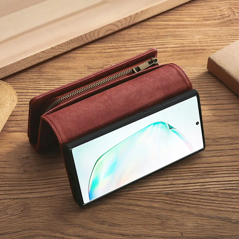 Чехол-Кошелек MEGSHI в стиле ретро для note10 10plus s9 s10, Роскошный чехол из искусственной кожи, ТПУ, поликарбоната, магнитный чехол для Galaxy ya50, флип-чехол для телефона