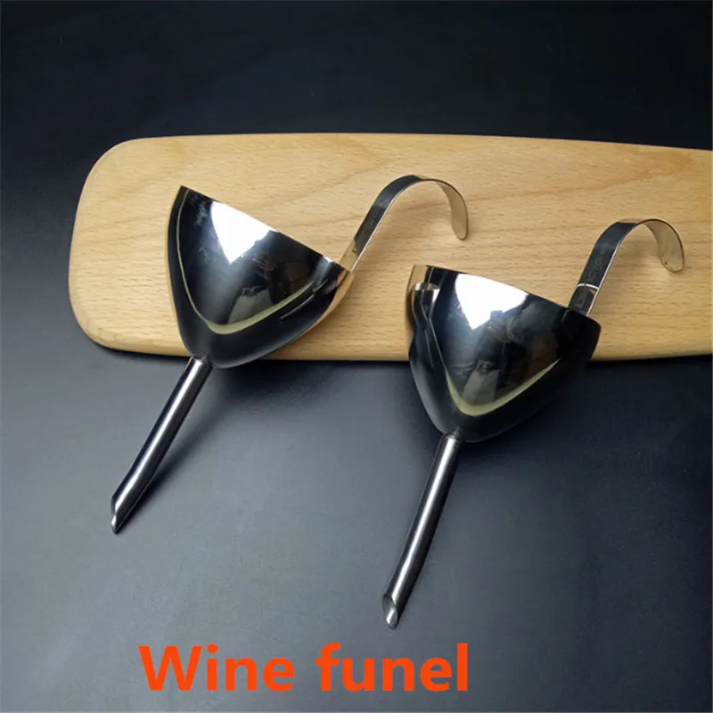 304 Stainless Steel Kitchen Funnel Red Wine Funnel Water Filter Funnel Funnels Juice Jam Wine