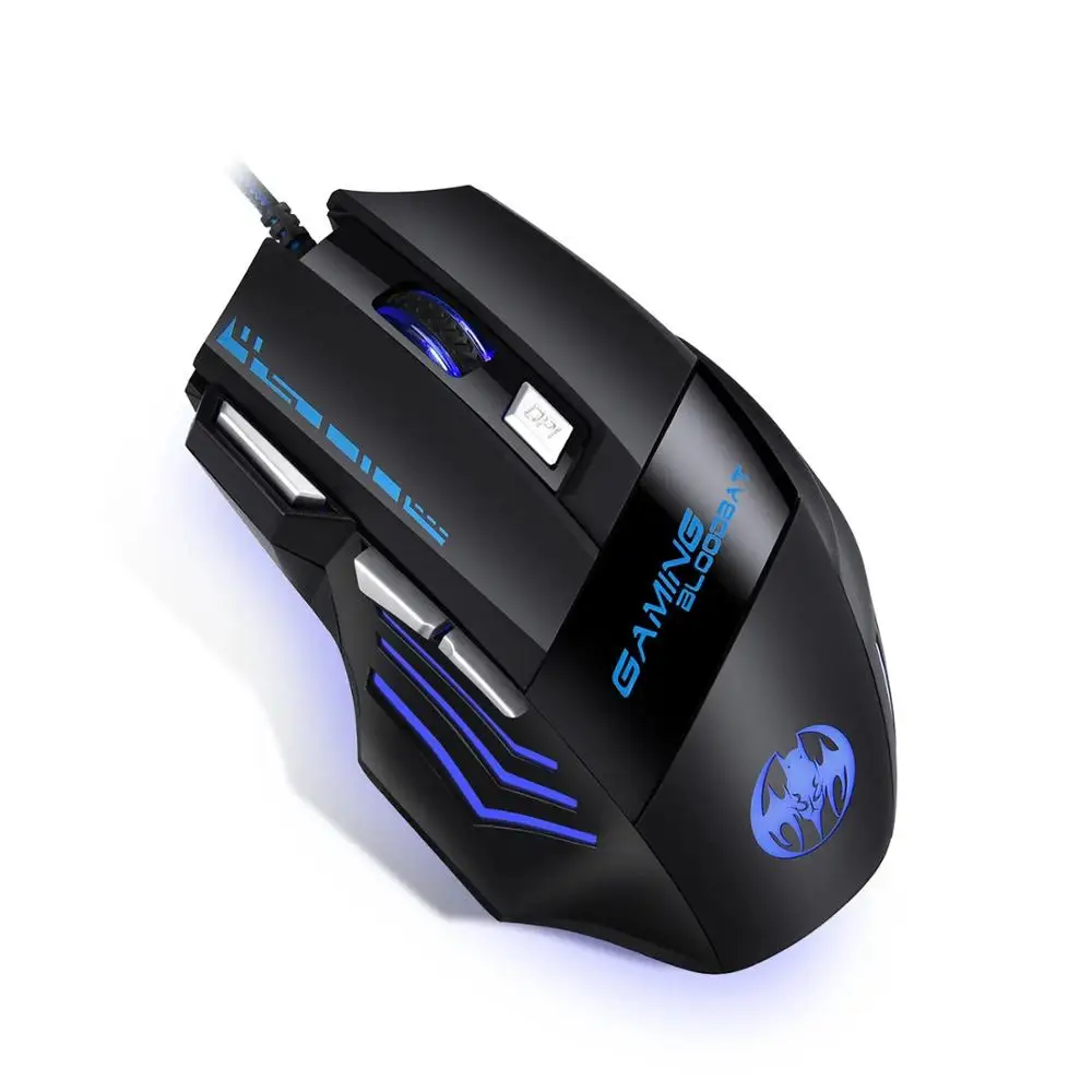 

Gaming Mouse Gamer 8 Button 6800 DPI Wired Ergonomic Mouse Pc Mice Computer