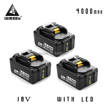 

Lithium Ion 4000mAh Rechargeable Battery BL1840 Replacement for Makita 18V BL1830 BL1815 194230-4 LXT400 Power Tool Battery Pack