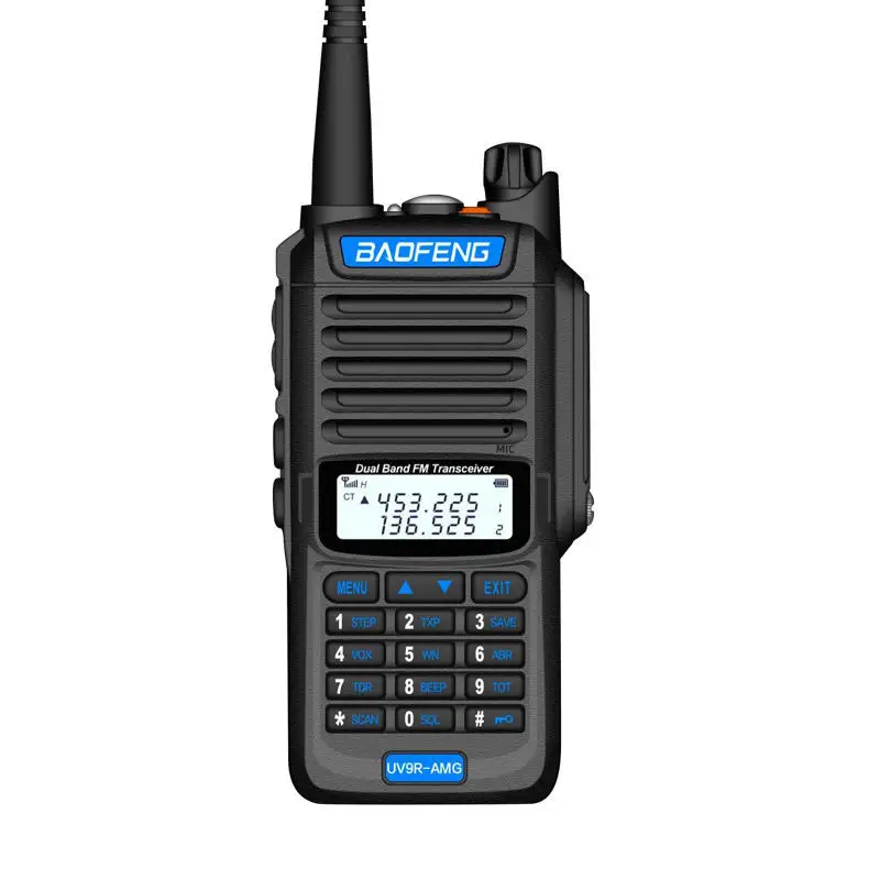 Рация Baofeng Walkie Talkie 30km UV9R AMG Plus IP68 водонепроницаемая Двухдиапазонная портативная