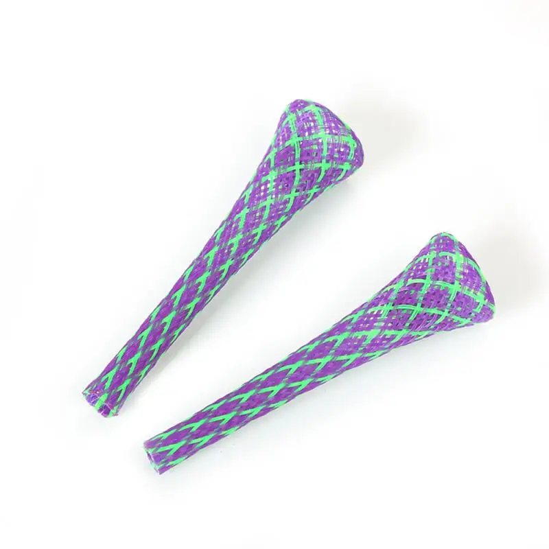 1PC Cat Toys Kitten Funny Colorful Rod Cat Wand Toys Nylon Pet Cat Toys Interactive Stick Pet Cat Supplies