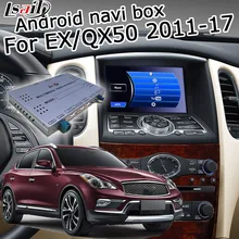 Lsailt Android gps навигационная система коробка для Infiniti QX50/EX35 EX37 2012- с QX60 QX70 QX80 и т. д. youtube waze yandex