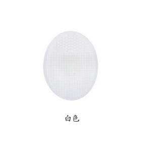 Silica Gel Cleaning Pad Wash Face Facial Exfoliating Brush Skin Scrub Cleanser Round Beauty Makeup Tools Cleaning