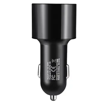 

Handsfree Bluetooth 4.2 FM Transmitter Modulator Car Charger 3.1A Dual USB