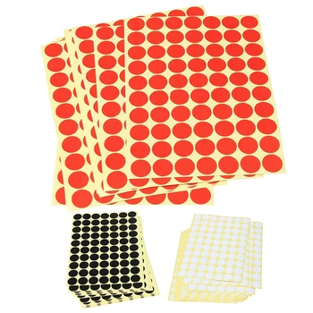 

19mm Circles Round Code Stickers Self Adhesive Sticky Labels