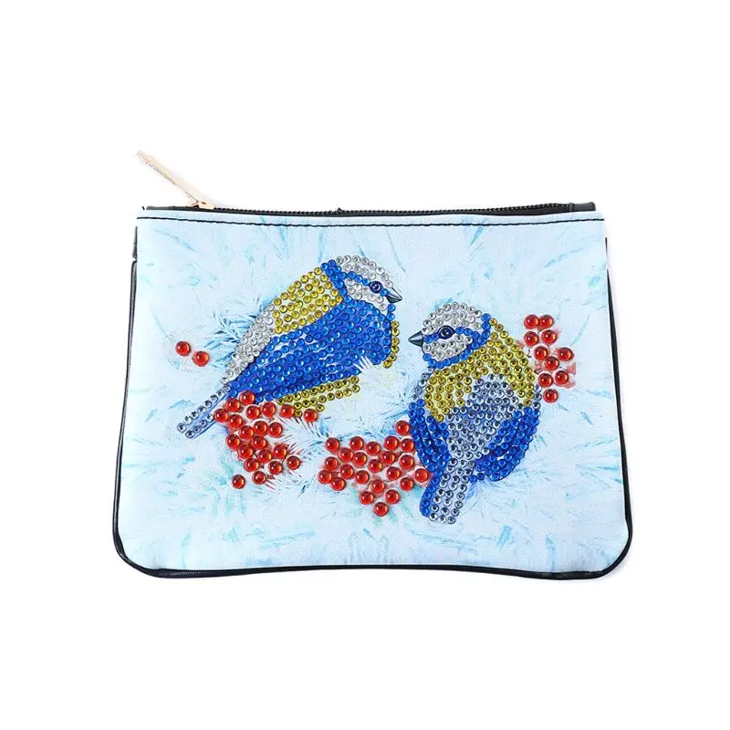 

DIY Special Shaped Diamond Painting Wallet Diamond Painting Two birds