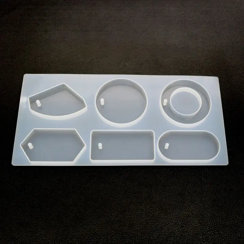 DIY ремесло Прозрачная силиконовая форма ожерелье подвеска Смола плесень