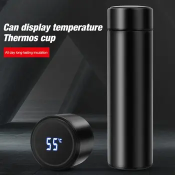 

Smart Thermos Bottle Stainless Steel LED Digital Temperature Display Mugs Vacuum Flasks Cup Travel Cup Intelligent Thermo Cups