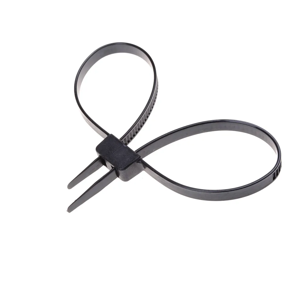 3PCS/Lot Adjustable Plastic Police Handcuffs Cable Winder Double Flex Cuff Disposable Zip Tie | Электроника