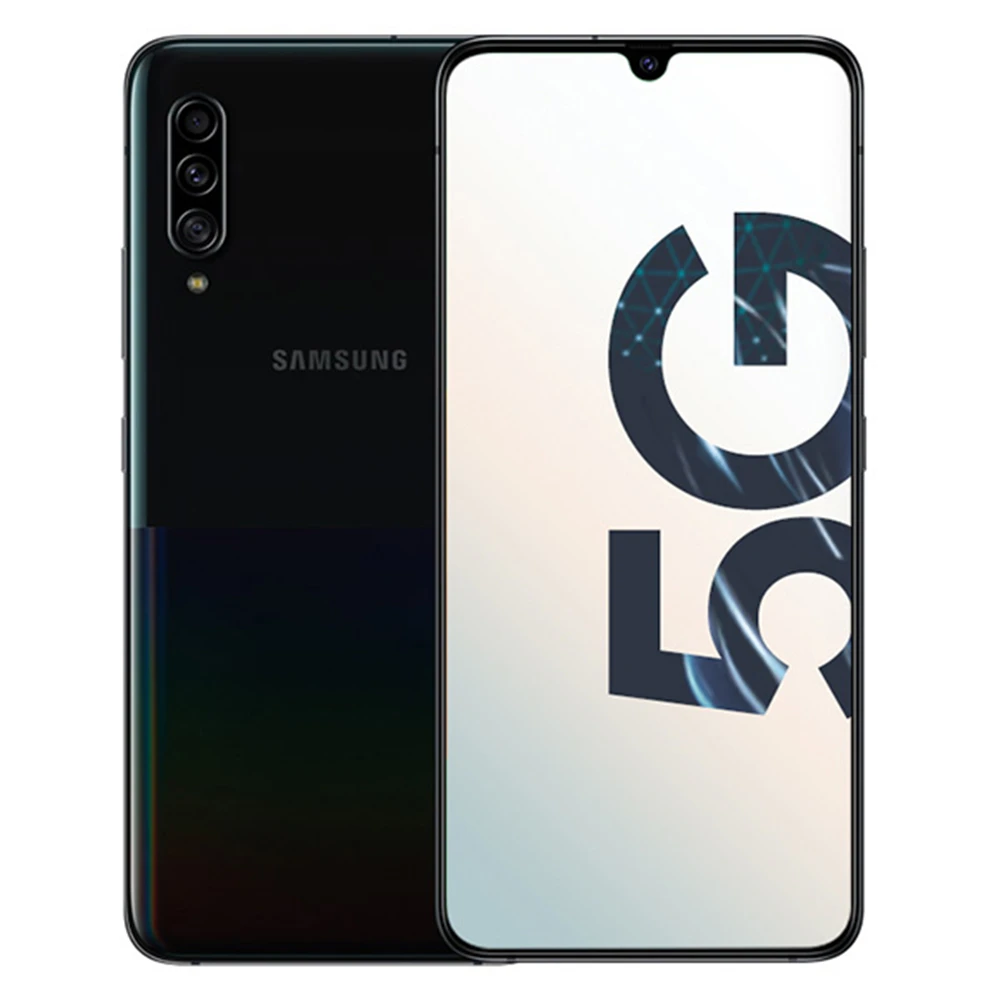 Samsung Galaxy A90, 5G, A9080, мобильный телефон, две sim-карты, четыре ядра, 6,7 дюймов, тройная камера, 8 Гб ram, 128 ГБ rom, NFC, 4500 мА/ч, NFC