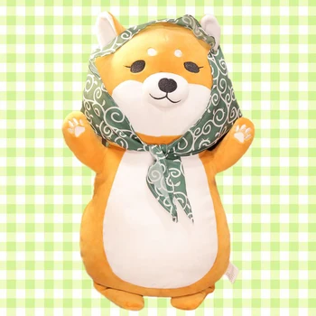 

Shiba Inu Dog Plush Pillow, Cute Corgi Akita Stuffed Animals Doll Toy Gifts for Valentine's Gift, Christmas,Sofa Chair Decor
