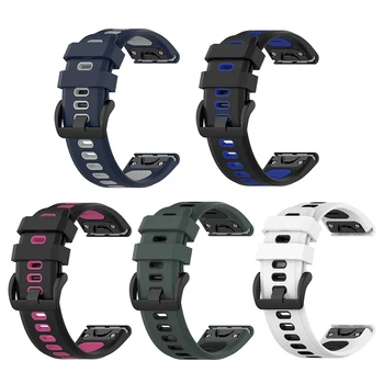 

Universal Silicone Smart Bracelet Strap for Garmin Fenix 6X GPS/6X PRO/6X Sapphire GPS Replacement Watch Band