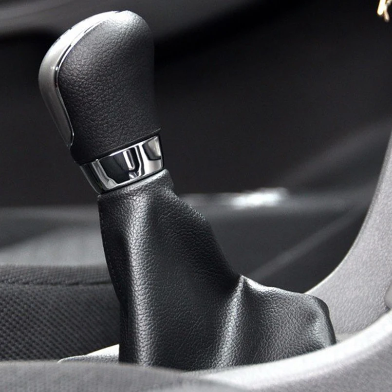 Искусственная кожа ручка переключения передач Gaiter Boot Fob чехол для Chevrolet Chevy Cruze 2008-2012
