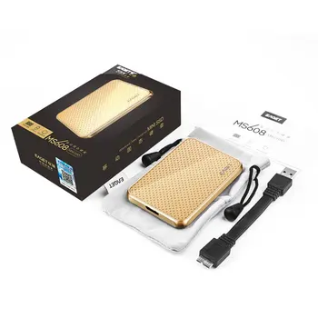 

EAGET MS608 SSD External Solid State Drive High Speed USB3.0 HD Mobile HDD 120G 240G Hard Disk for Desktop Laptop PC