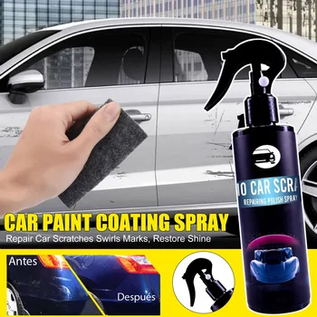 

2020 Car Paint Coating Spray Quickly Remove Repair Car Scratches Swirls Marks Restore Shine CSL88