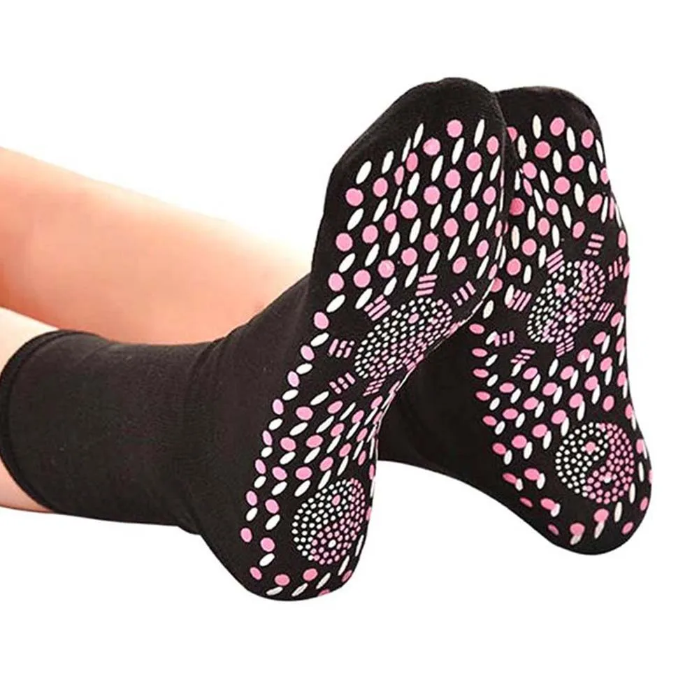 

Winter Warm Foot Care Socks New Magnetic Socks Therapy Comfortable Self-Heating Health Care Socks Breathable Massager