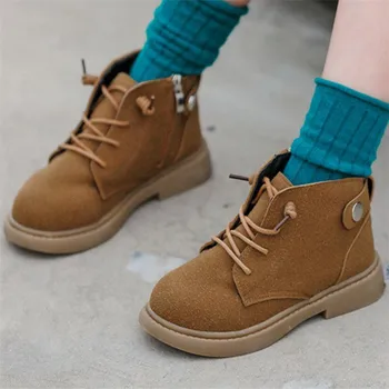 

New autumn children's snow boots children's winter ankle boots winter girls boots PU shoes children's snow shoes