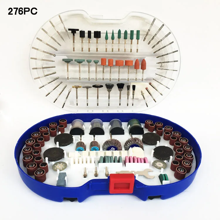 

Factory 276 Pieces Direct Grinding Electric Mill Engraving Machine Accessory Set Jade Grinding Polishing Cutting Root Carving