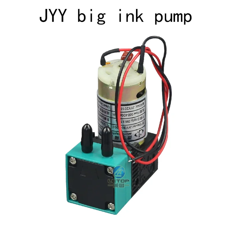 

2 pcs /lot!! Micro Diaphragm 6.5W JYY ink pump for jhf vista leopard allwin myjet liyu large format printer(300-400ml/min)