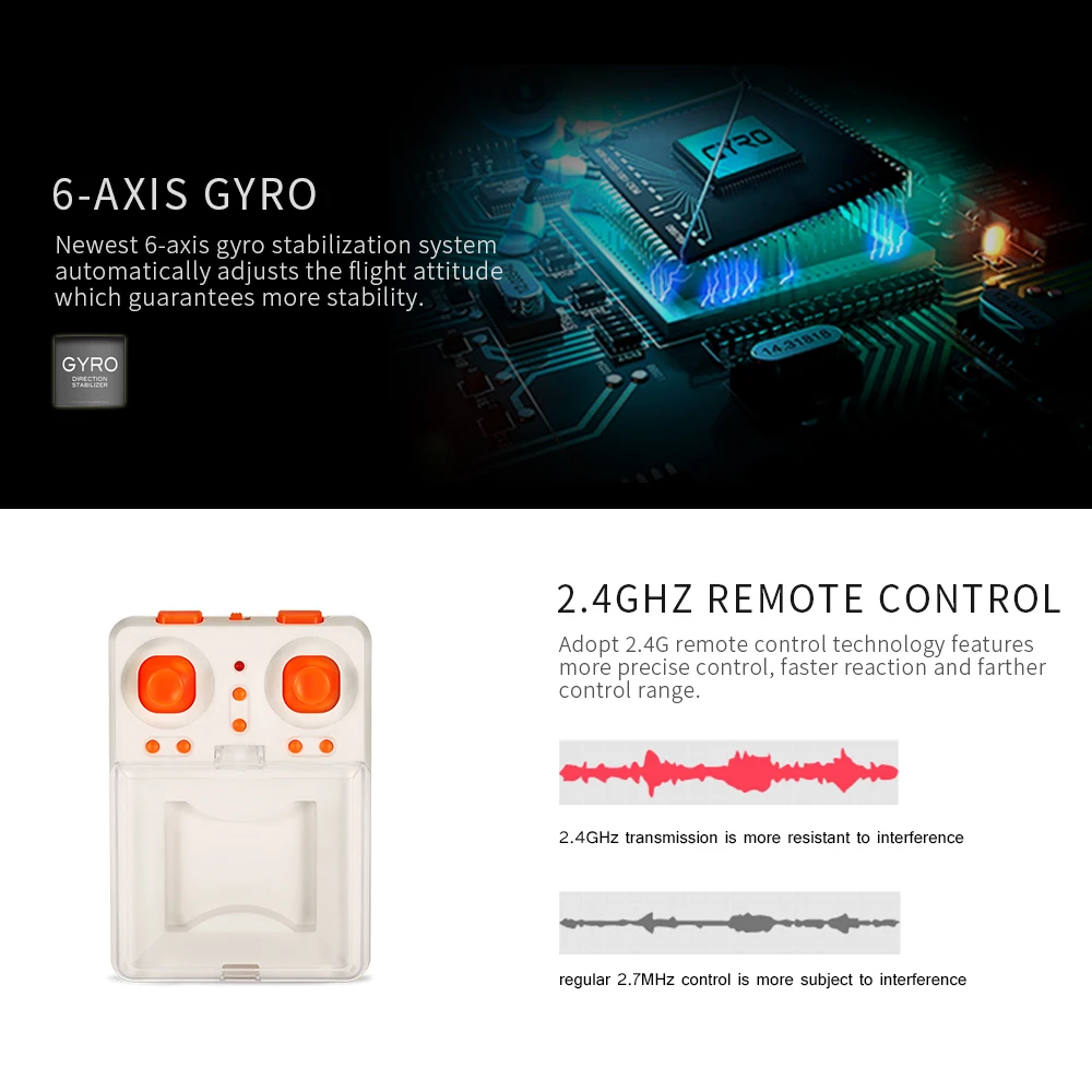 HappyCow 777-382 2,4G 4CH 6-Axis Gyro RC Quadcopter противоударное исполнение 3D флип Безголовый режим RTF D3 Drone FSWB ZLRC