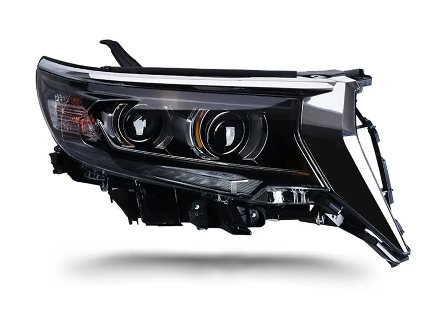 2 шт. светодиодный фары для Toyota Prado- светодиодный автомобильный фонарь ангельские глазки ксенон HID комплект Противотуманные фары светодиодный дневные ходовые огни